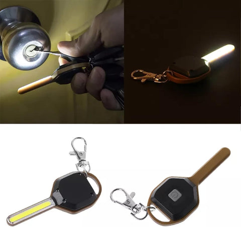 Auronna LED Keychain Small Torch Light | Pocket Torch Small Bright with Built in Batteries