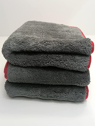Auronna XXL1200GSM Microfiber Cleaning Cloths - 50 x 80 cm Ultra Deep Soft Plush Pile